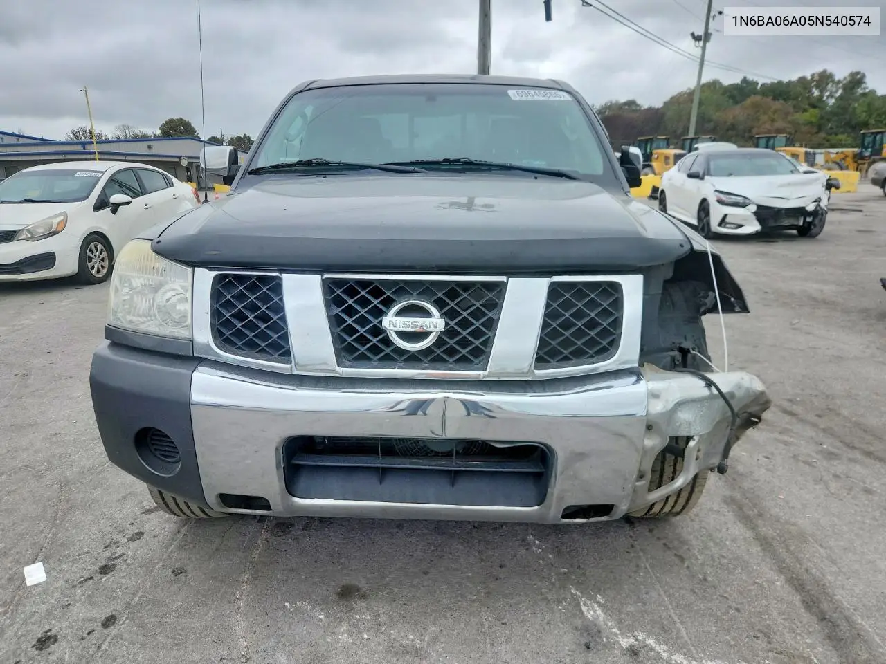 2005 NISSAN TITAN VIN 1N6BA06A05N540574 — фото 5