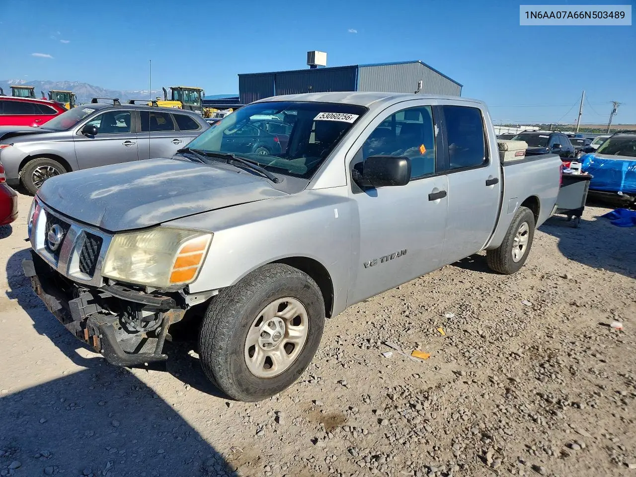 NISSAN TITAN 2006, VIN 1N6AA07A66N503489