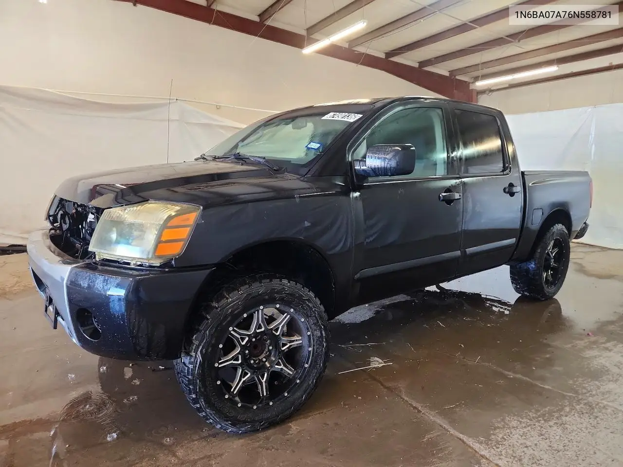 NISSAN TITAN 2006, VIN 1N6BA07A76N558781