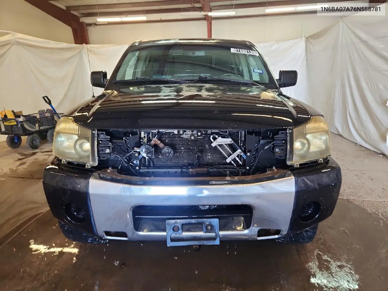 2006 NISSAN TITAN VIN 1N6BA07A76N558781 — фото 5