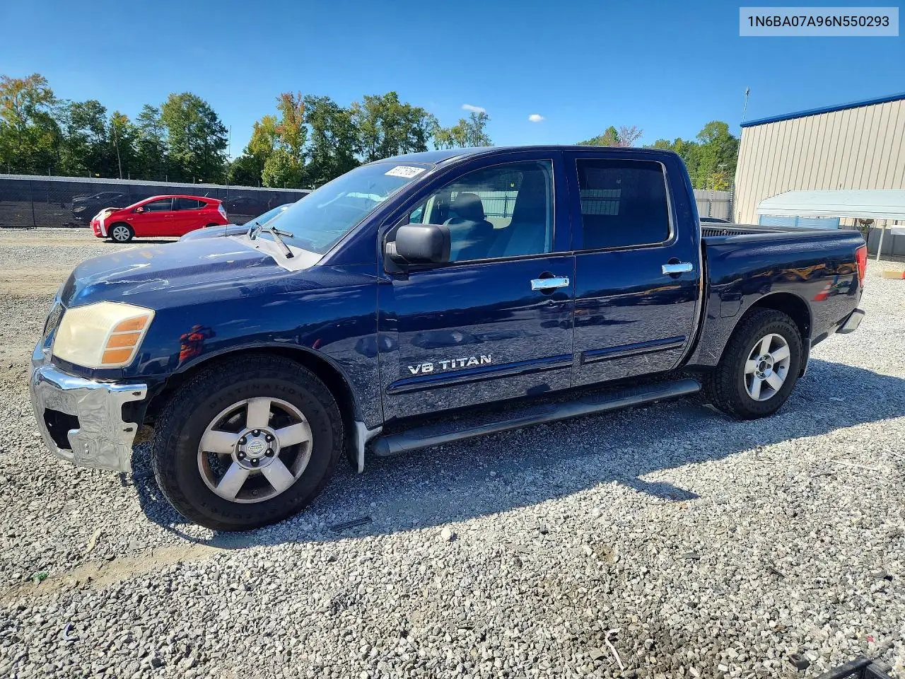 NISSAN TITAN 2006, VIN 1N6BA07A96N550293