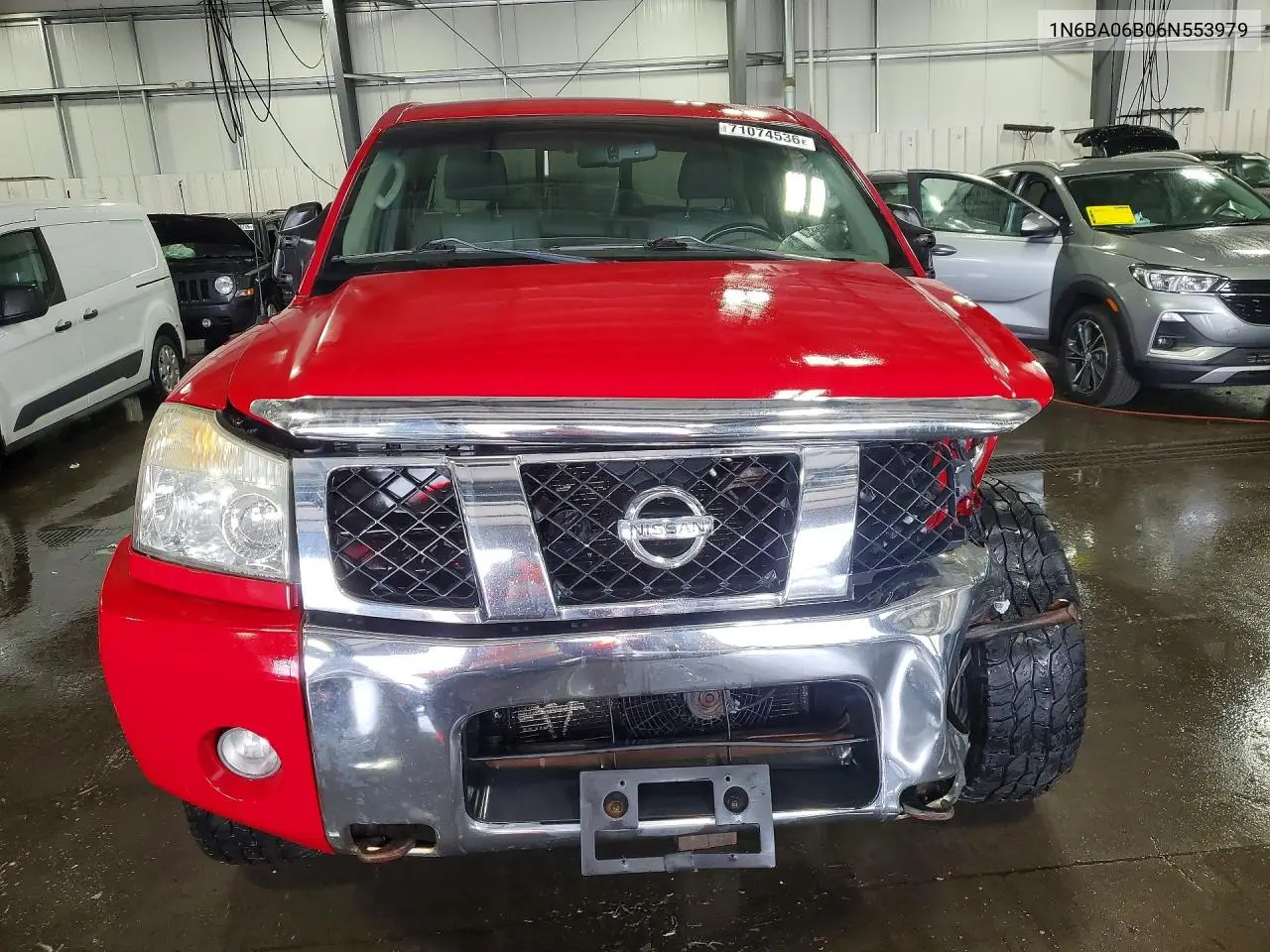 2006 NISSAN TITAN VIN 1N6BA06B06N553979 — фото 5