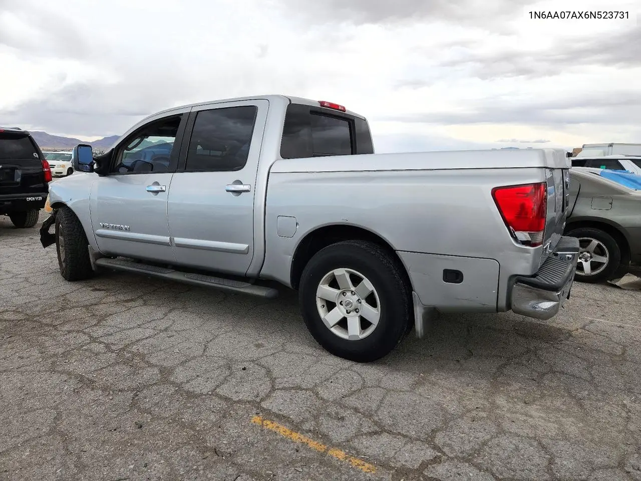 2006 NISSAN TITAN VIN 1N6AA07AX6N523731 — фото 2