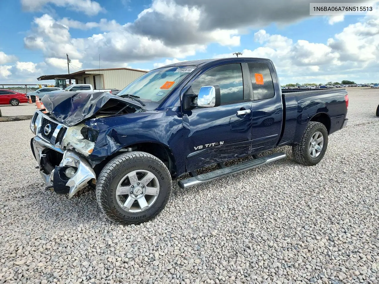 NISSAN TITAN 2006, VIN 1N6BA06A76N515513