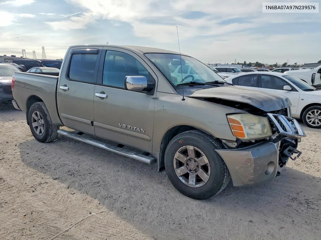 2007 NISSAN TITAN VIN 1N6BA07A97N239576 — фото 4