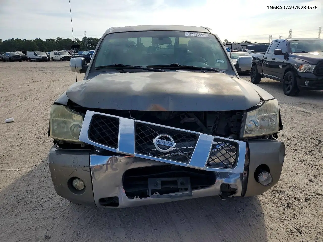 2007 NISSAN TITAN VIN 1N6BA07A97N239576 — фото 5