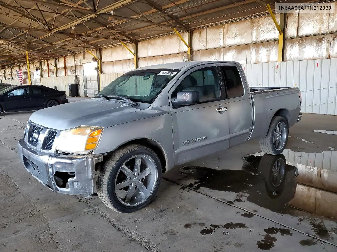 NISSAN TITAN 2007, VIN 1N6AA06A77N212339