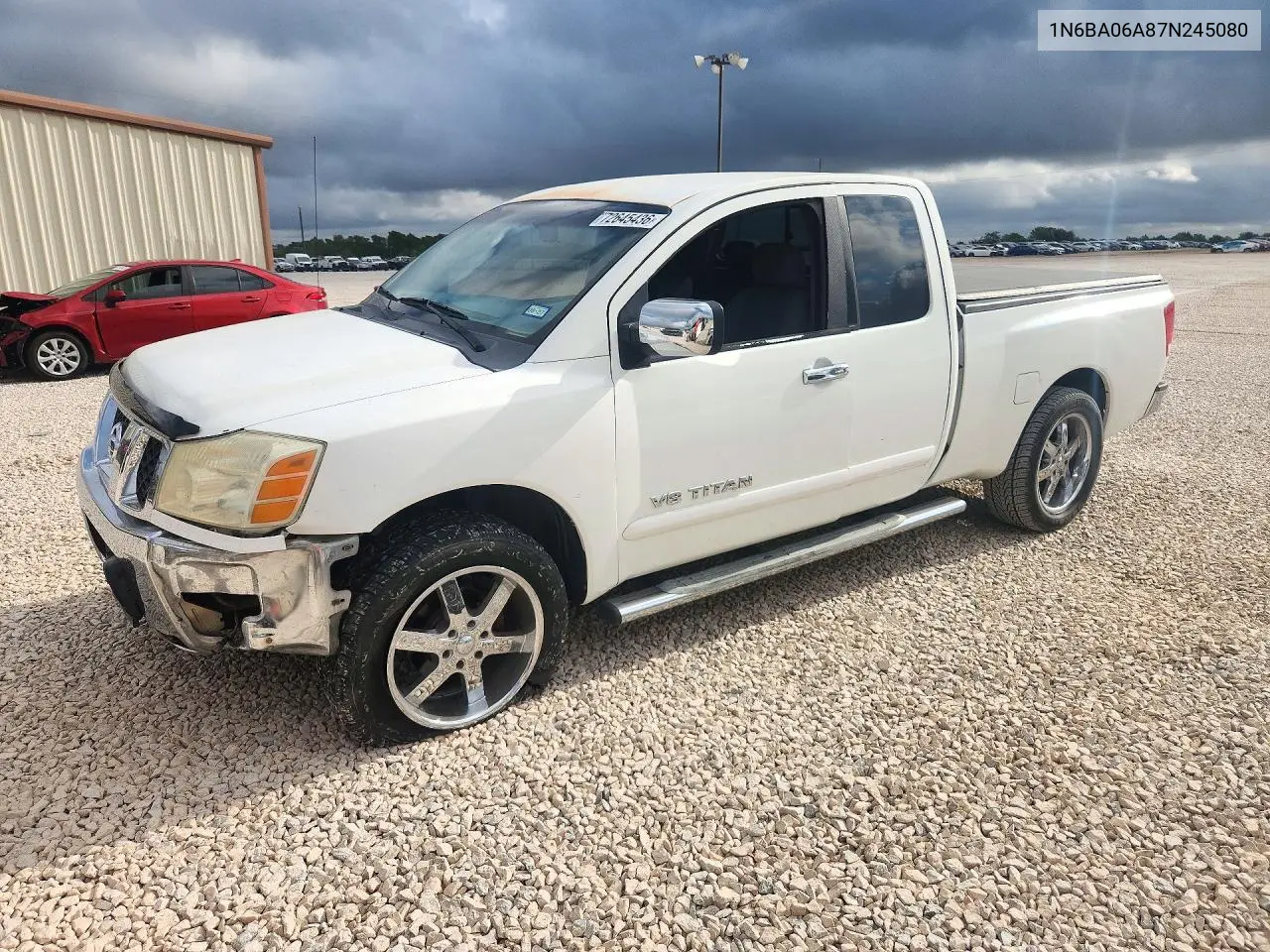 NISSAN TITAN 2007, VIN 1N6BA06A87N245080