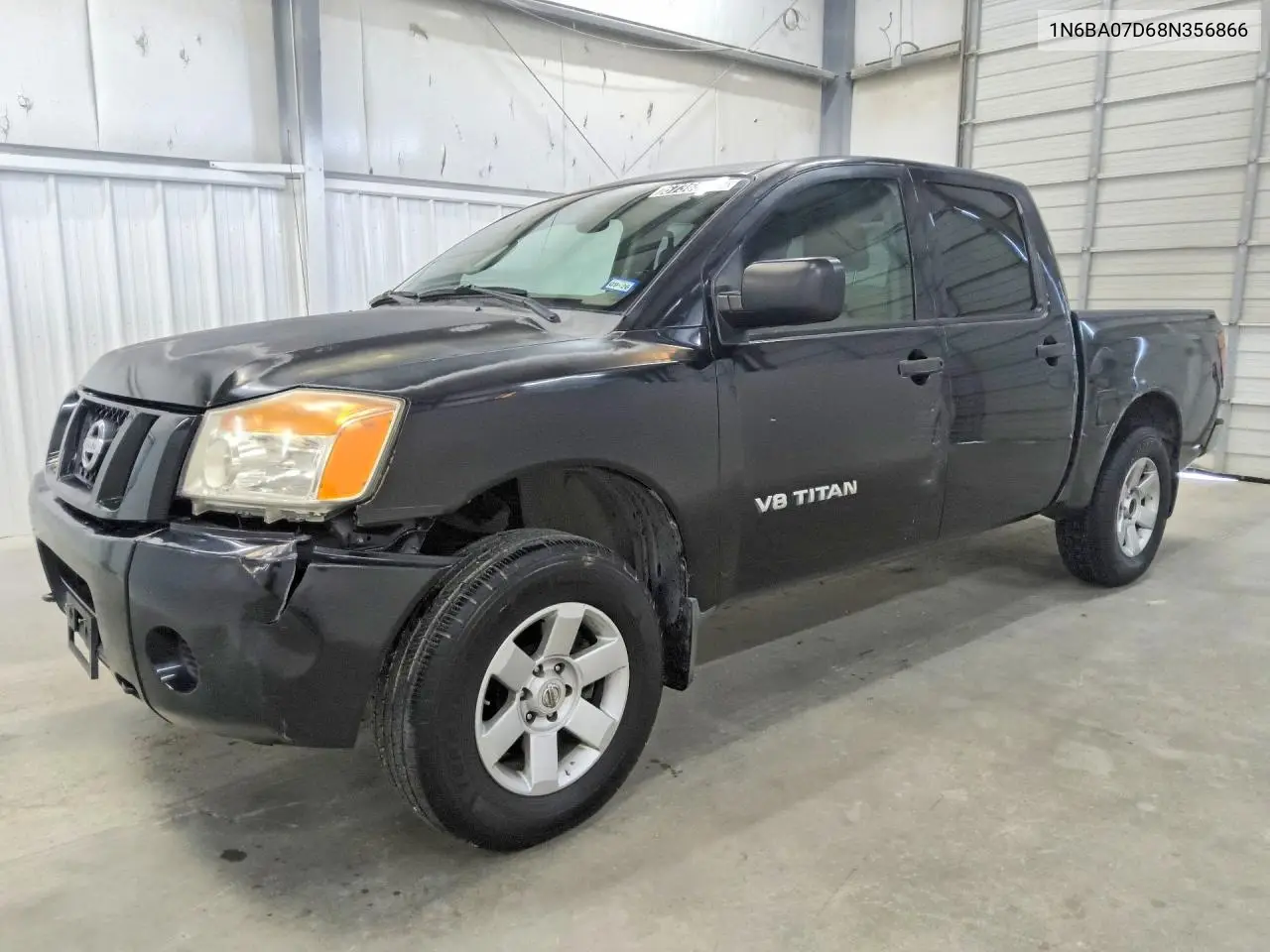 NISSAN TITAN 2008, VIN 1N6BA07D68N356866