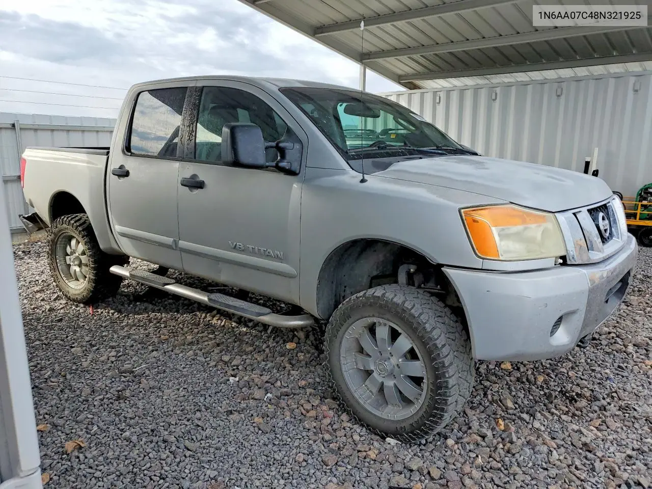 2008 NISSAN TITAN VIN 1N6AA07C48N321925 — фото 4