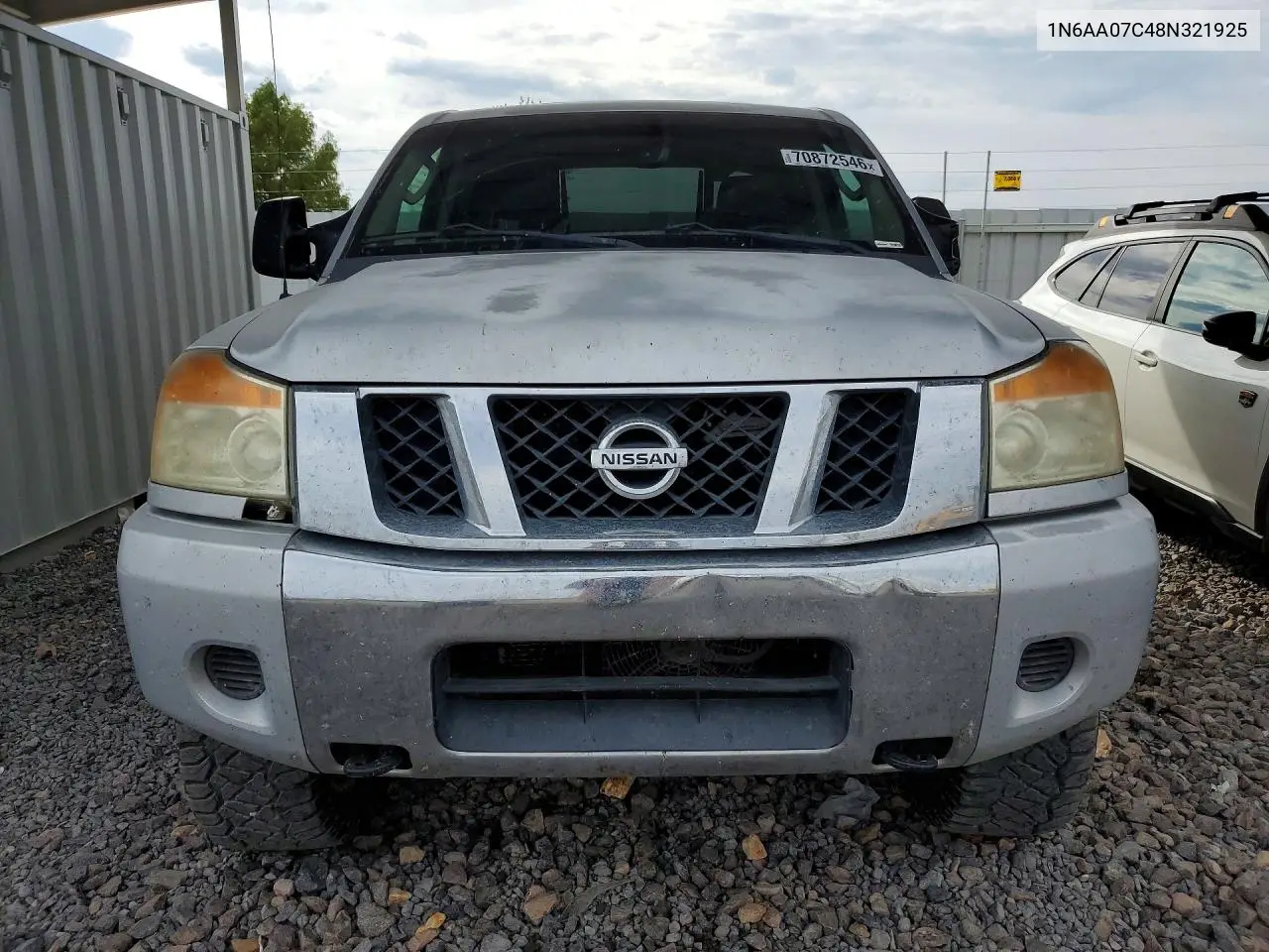 2008 NISSAN TITAN VIN 1N6AA07C48N321925 — фото 5