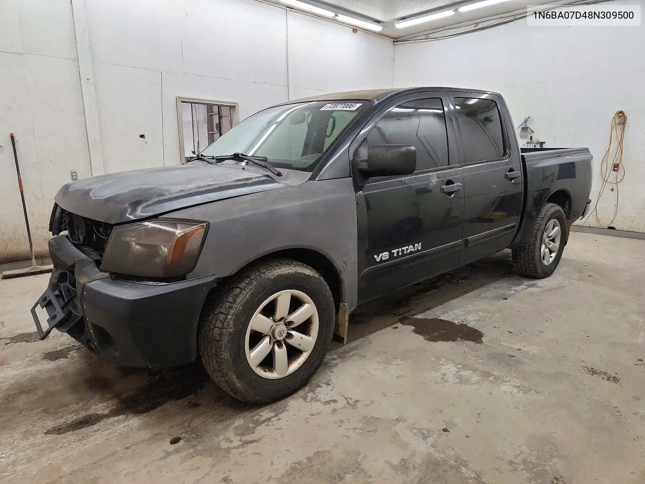 NISSAN TITAN 2008, VIN 1N6BA07D48N309500