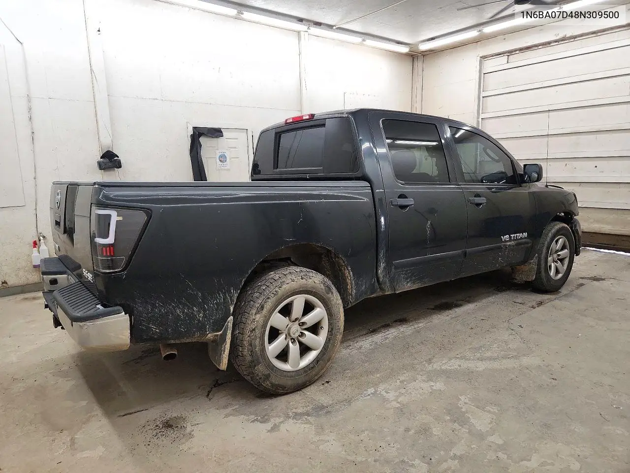 2008 NISSAN TITAN VIN 1N6BA07D48N309500 — фото 3