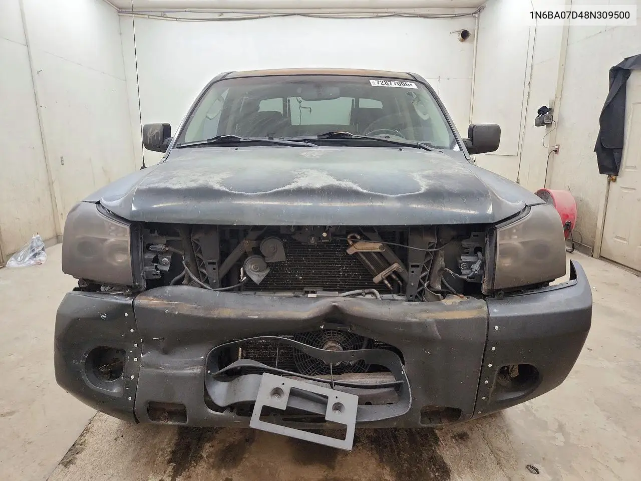 2008 NISSAN TITAN VIN 1N6BA07D48N309500 — фото 5