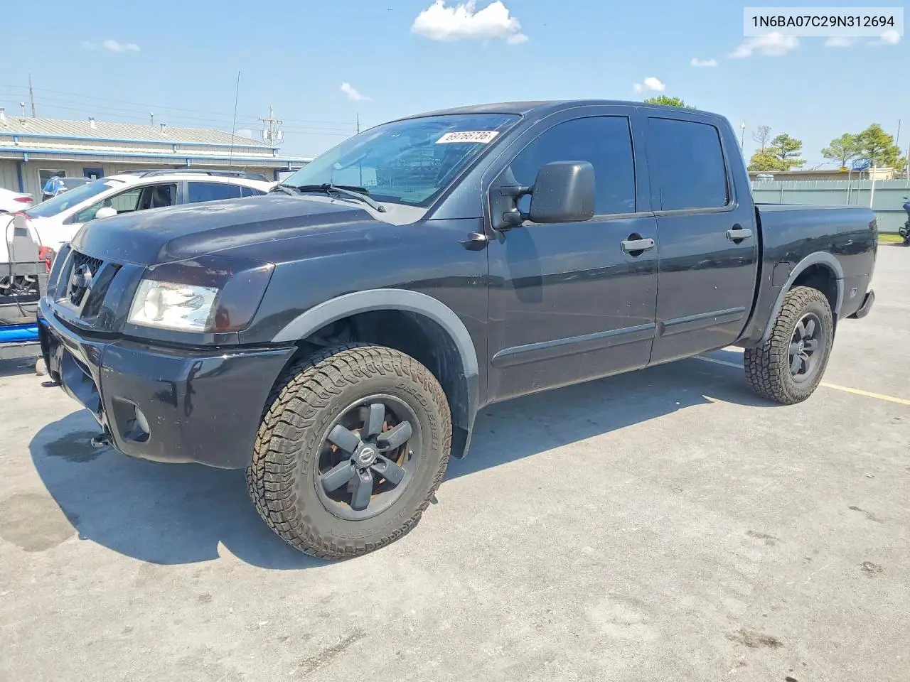 NISSAN TITAN 2009, VIN 1N6BA07C29N312694