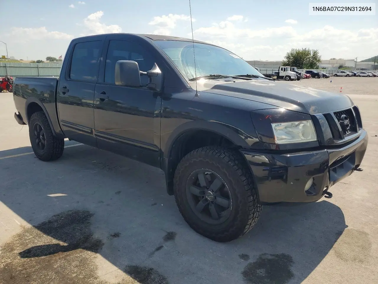 2009 NISSAN TITAN VIN 1N6BA07C29N312694 — фото 4
