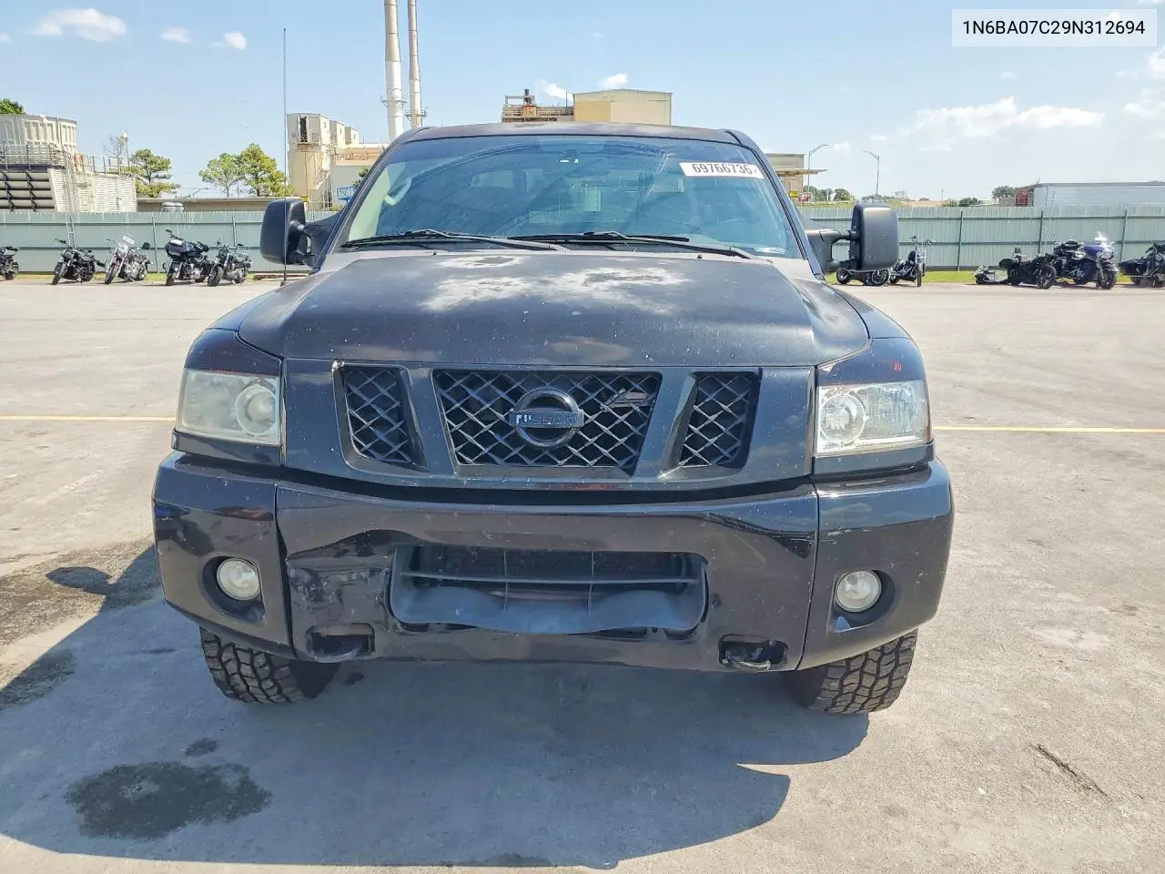 2009 NISSAN TITAN VIN 1N6BA07C29N312694 — фото 5