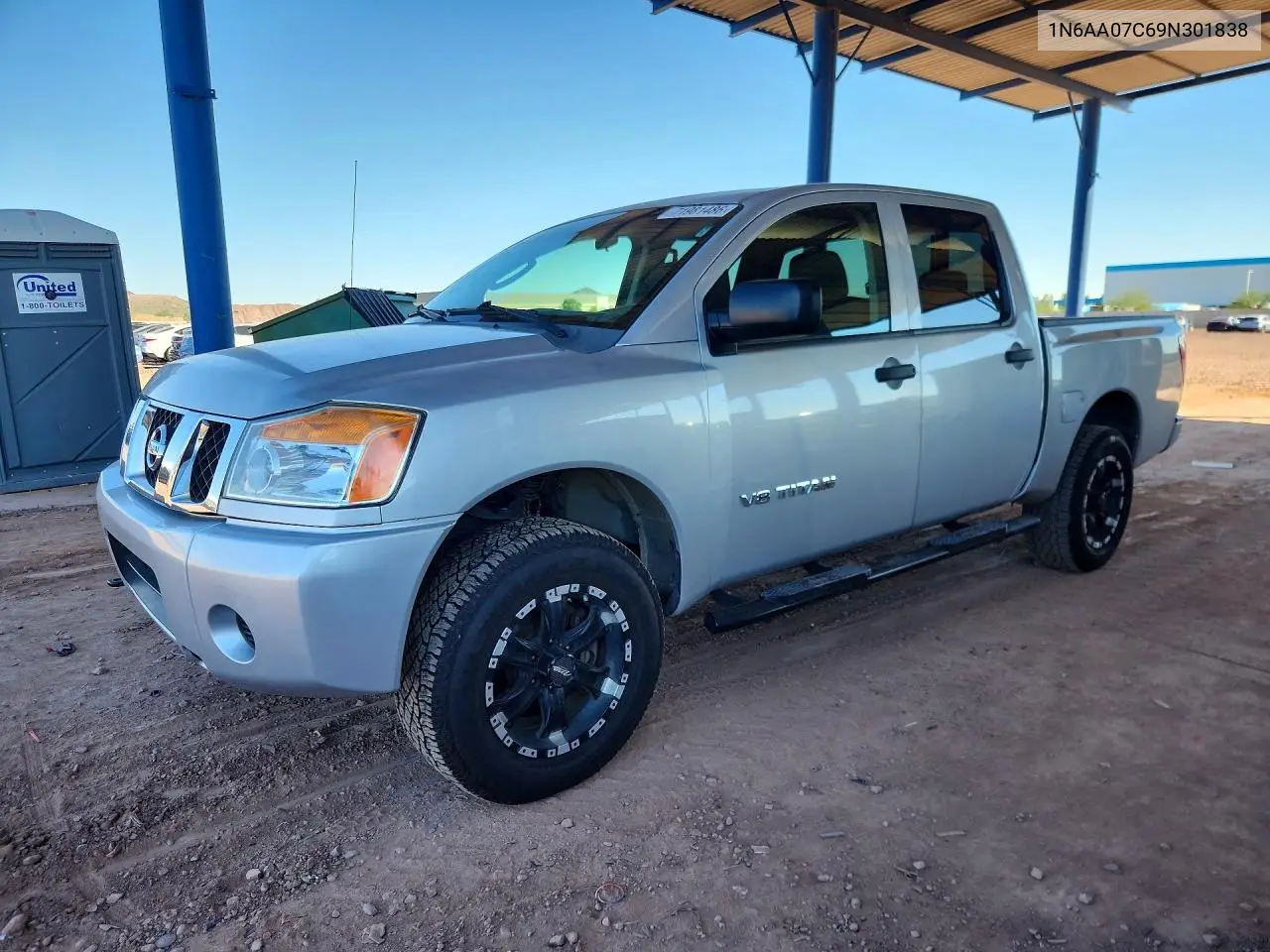 NISSAN TITAN 2009, VIN 1N6AA07C69N301838