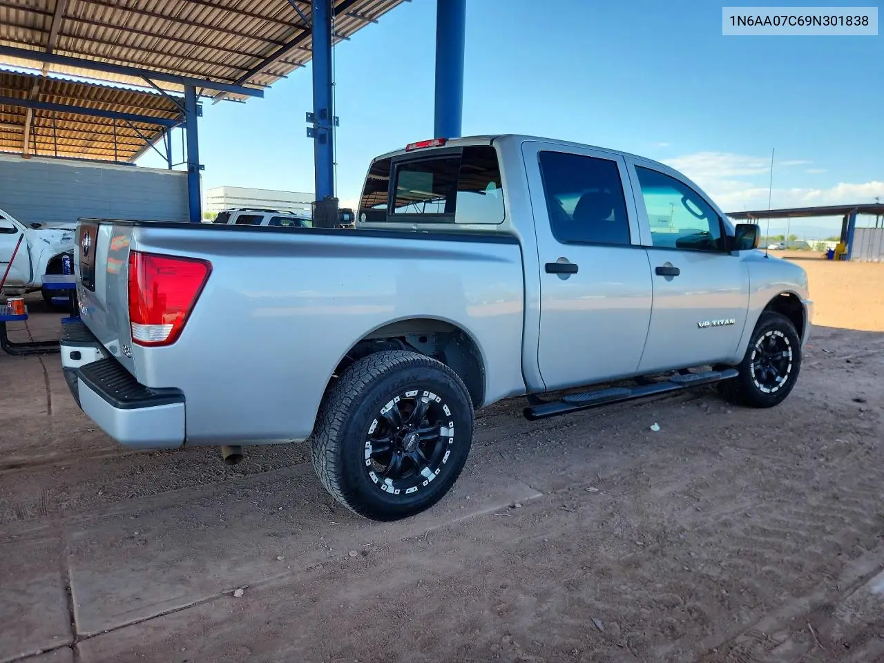 2009 NISSAN TITAN VIN 1N6AA07C69N301838 — фото 3