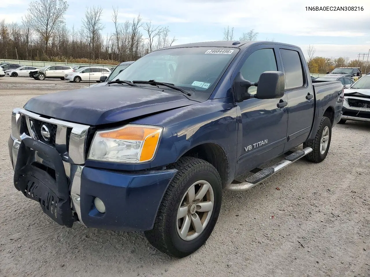 NISSAN TITAN 2010, VIN 1N6BA0EC2AN308216