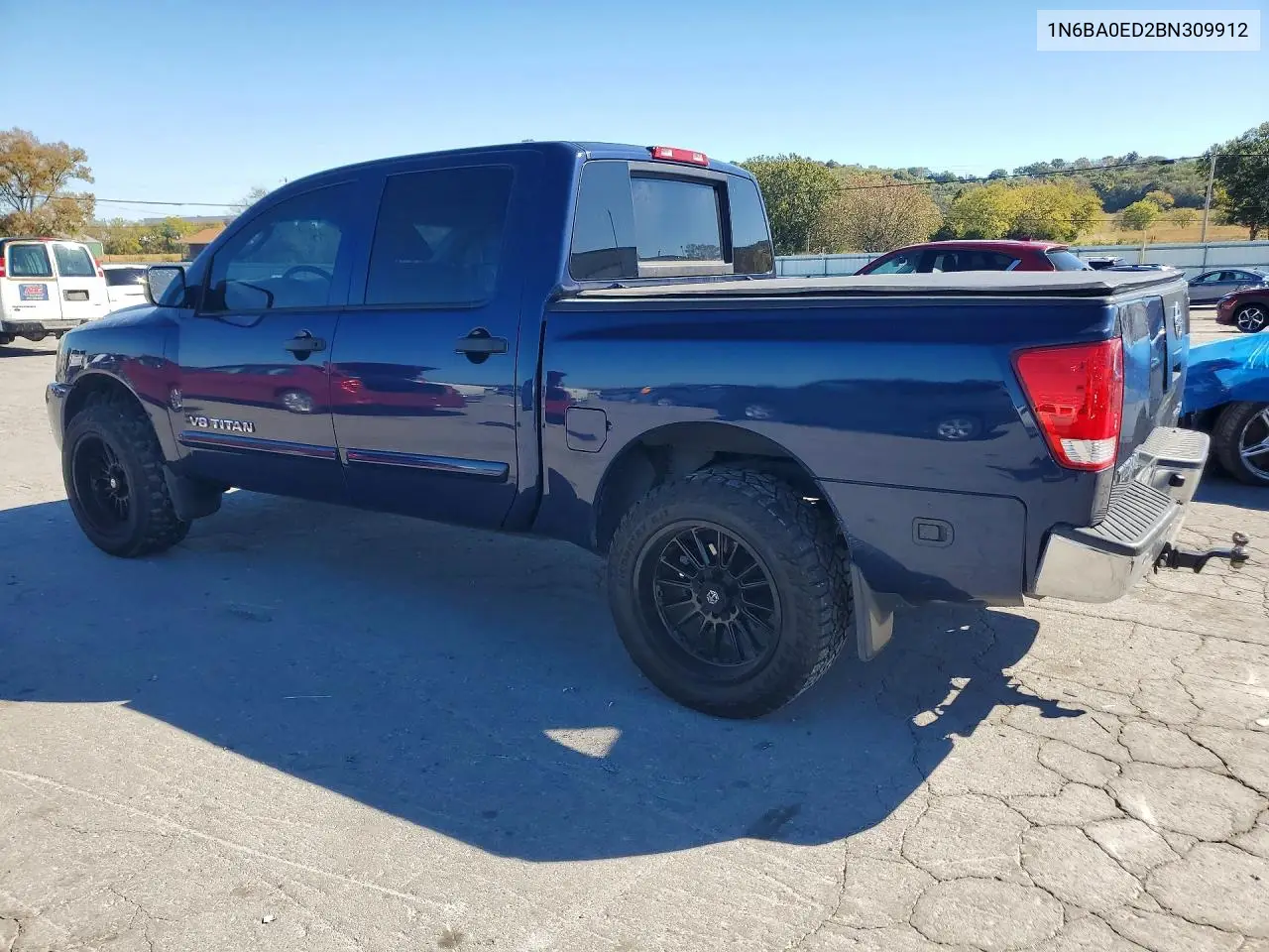2011 NISSAN TITAN VIN 1N6BA0ED2BN309912 — фото 2