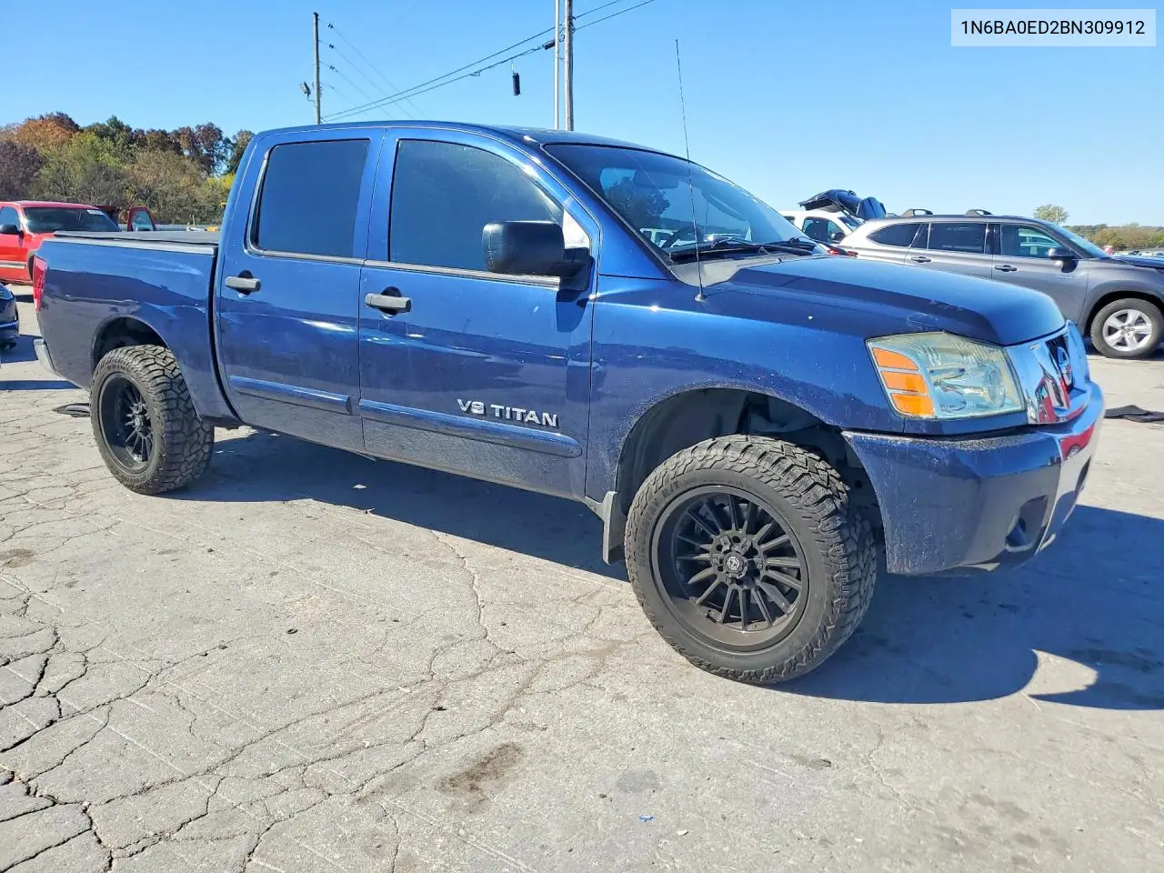 2011 NISSAN TITAN VIN 1N6BA0ED2BN309912 — фото 4