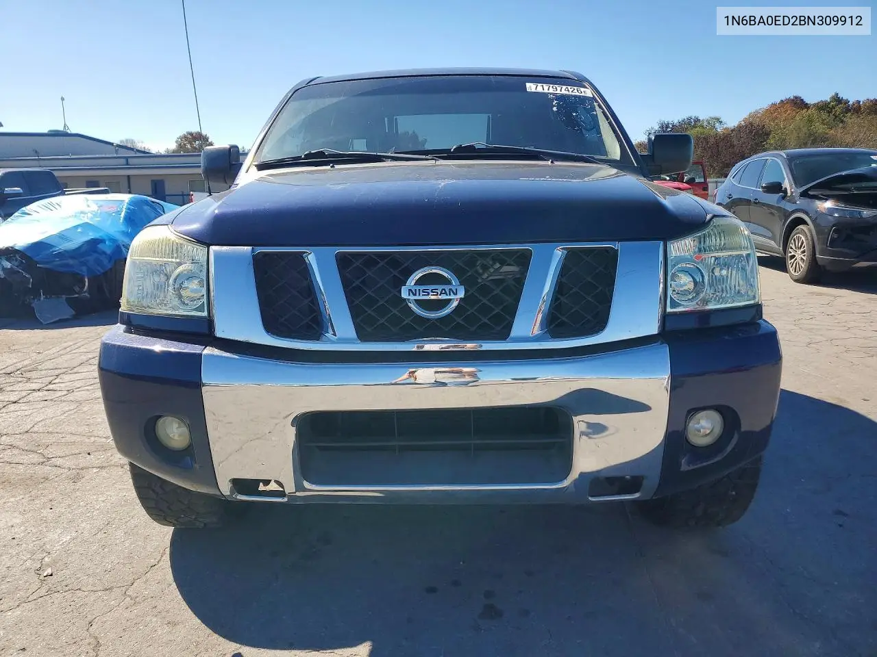 2011 NISSAN TITAN VIN 1N6BA0ED2BN309912 — фото 5