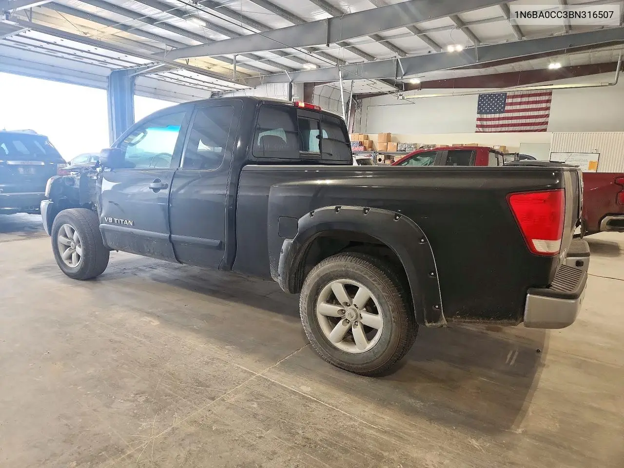 2011 NISSAN TITAN VIN 1N6BA0CC3BN316507 — фото 2