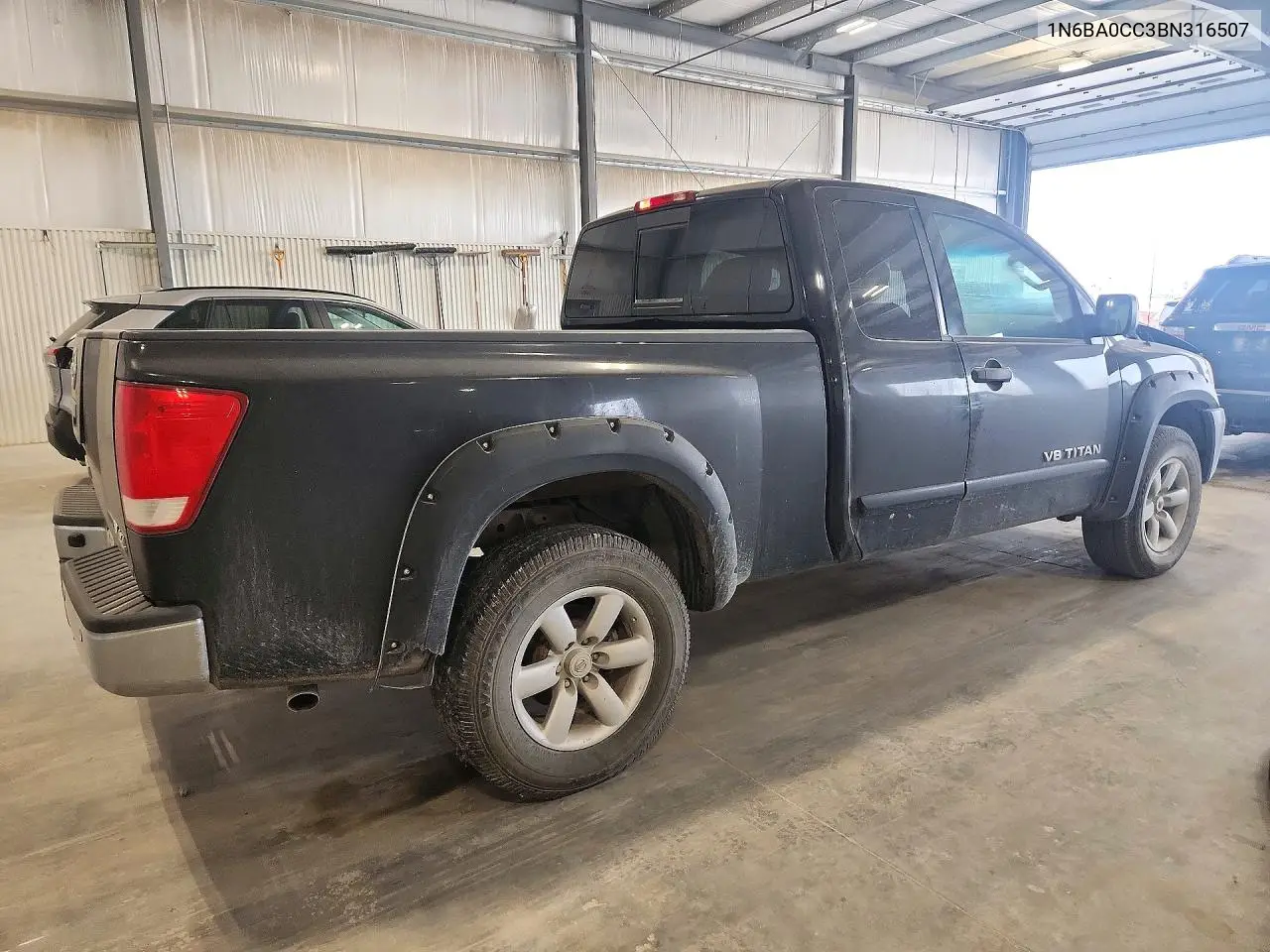 2011 NISSAN TITAN VIN 1N6BA0CC3BN316507 — фото 3