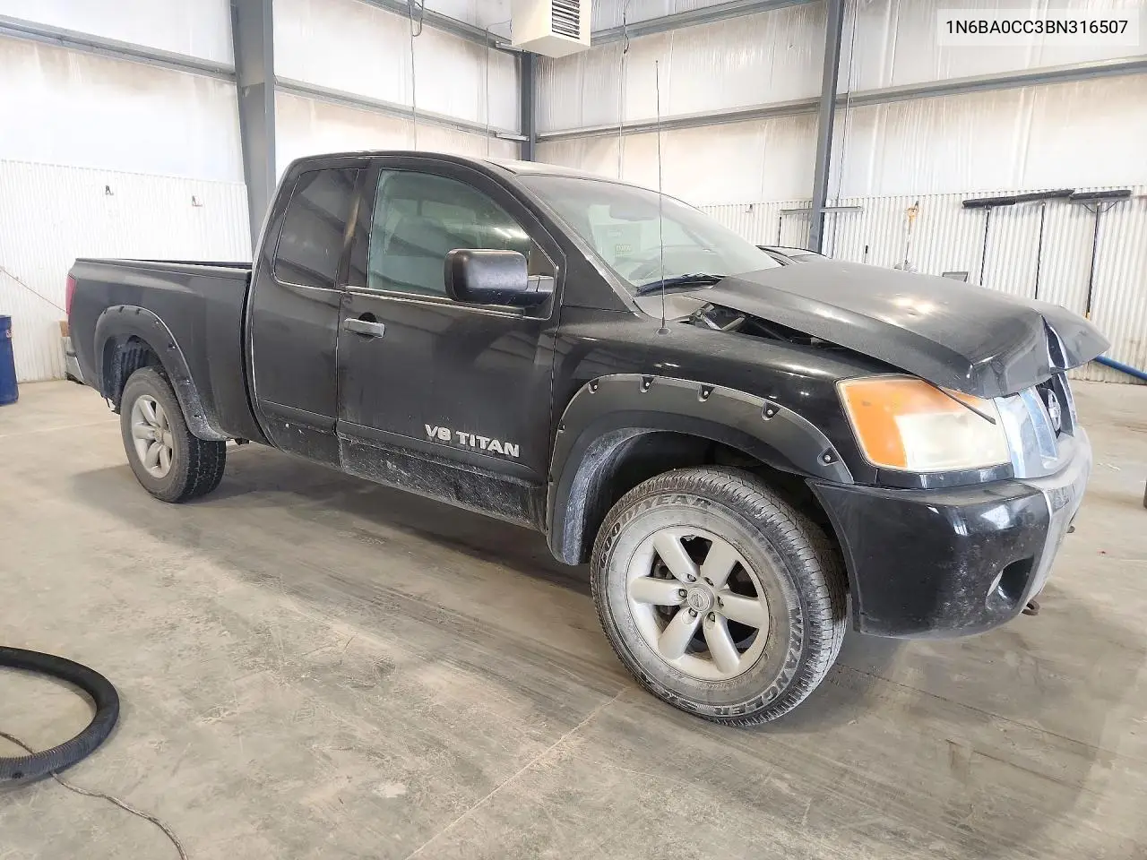 2011 NISSAN TITAN VIN 1N6BA0CC3BN316507 — фото 4
