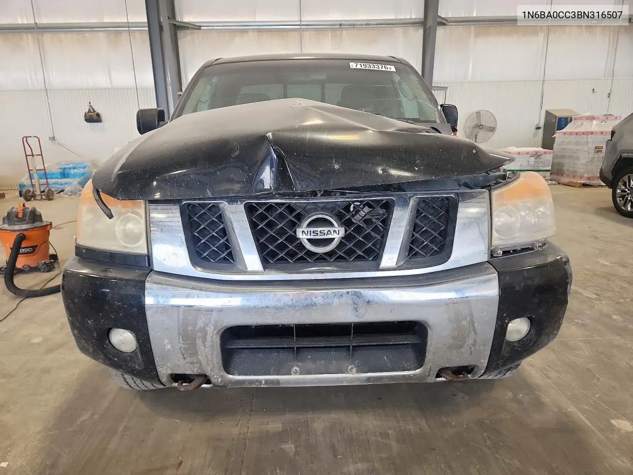 2011 NISSAN TITAN VIN 1N6BA0CC3BN316507 — фото 5