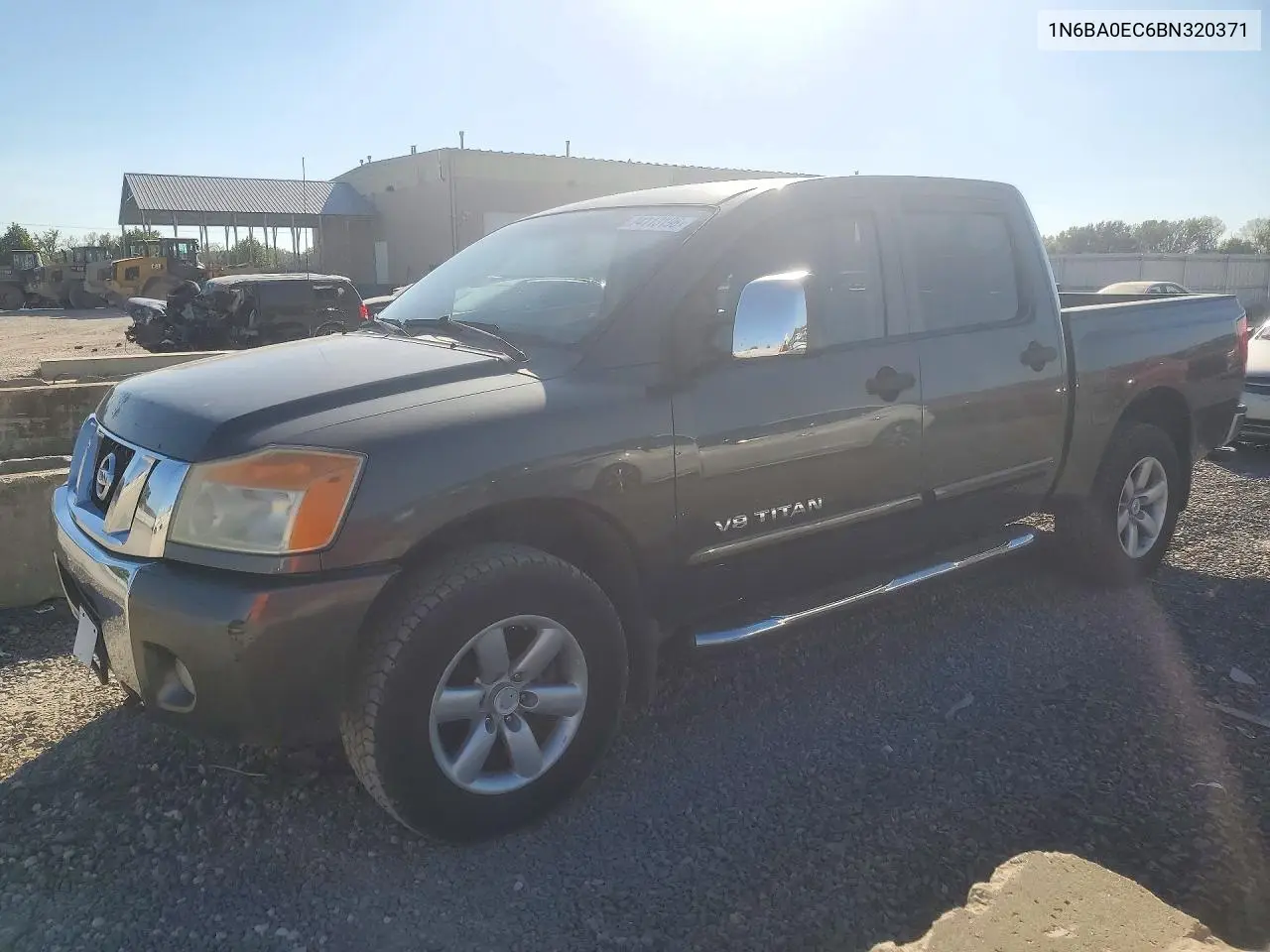 NISSAN TITAN 2011, VIN 1N6BA0EC6BN320371