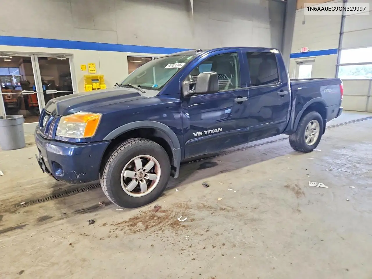 NISSAN TITAN 2012, VIN 1N6AA0EC9CN329997