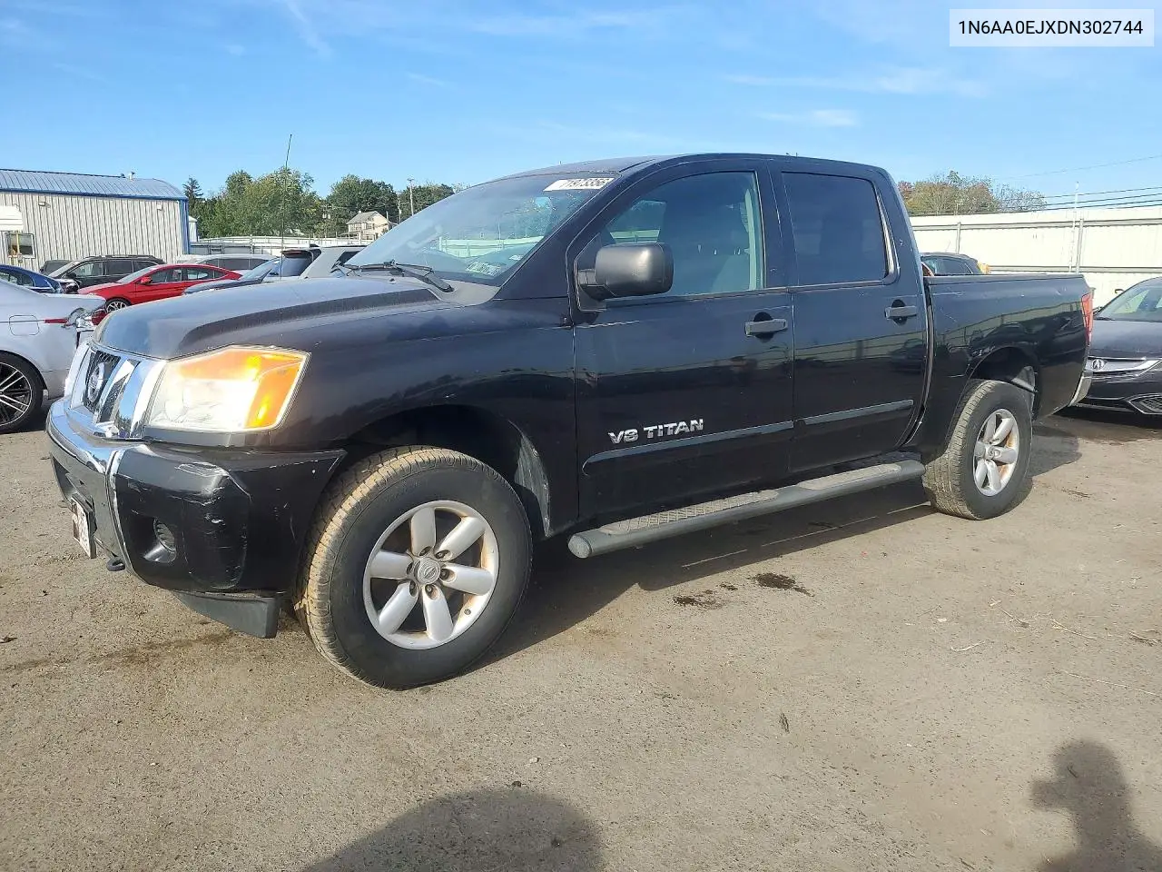 NISSAN TITAN 2013, VIN 1N6AA0EJXDN302744