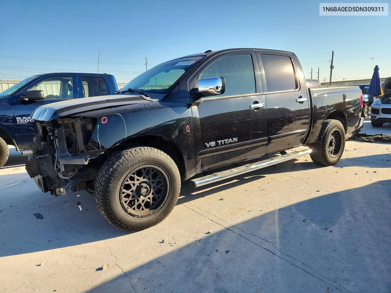 NISSAN TITAN 2013, VIN 1N6BA0ED5DN309311