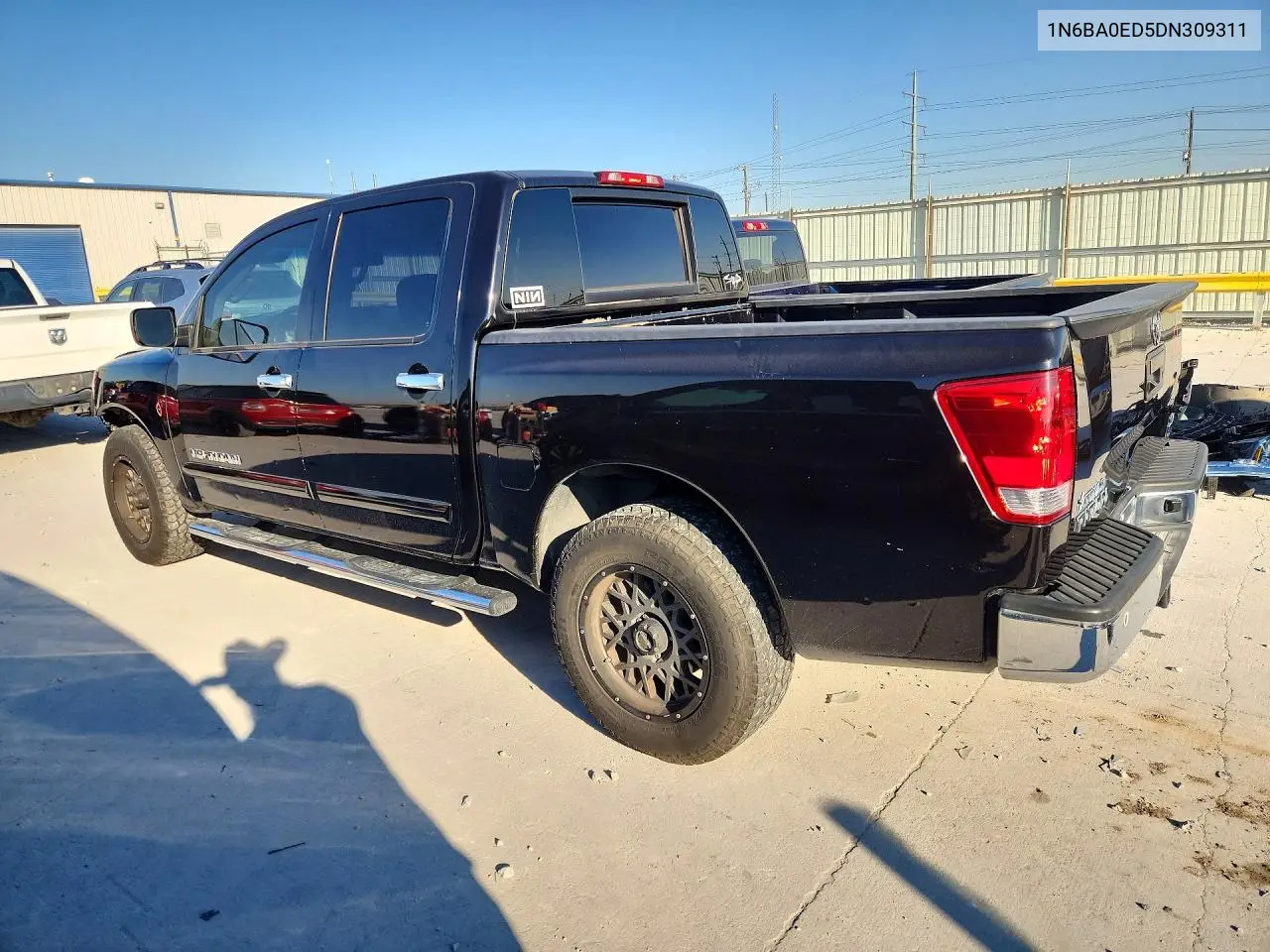 2013 NISSAN TITAN VIN 1N6BA0ED5DN309311 — фото 2