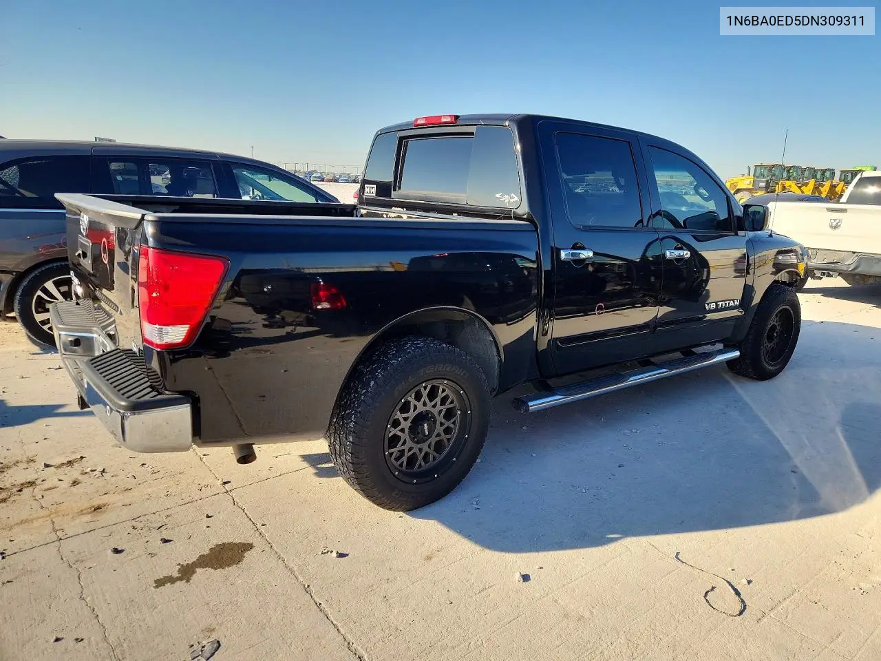 2013 NISSAN TITAN VIN 1N6BA0ED5DN309311 — фото 3