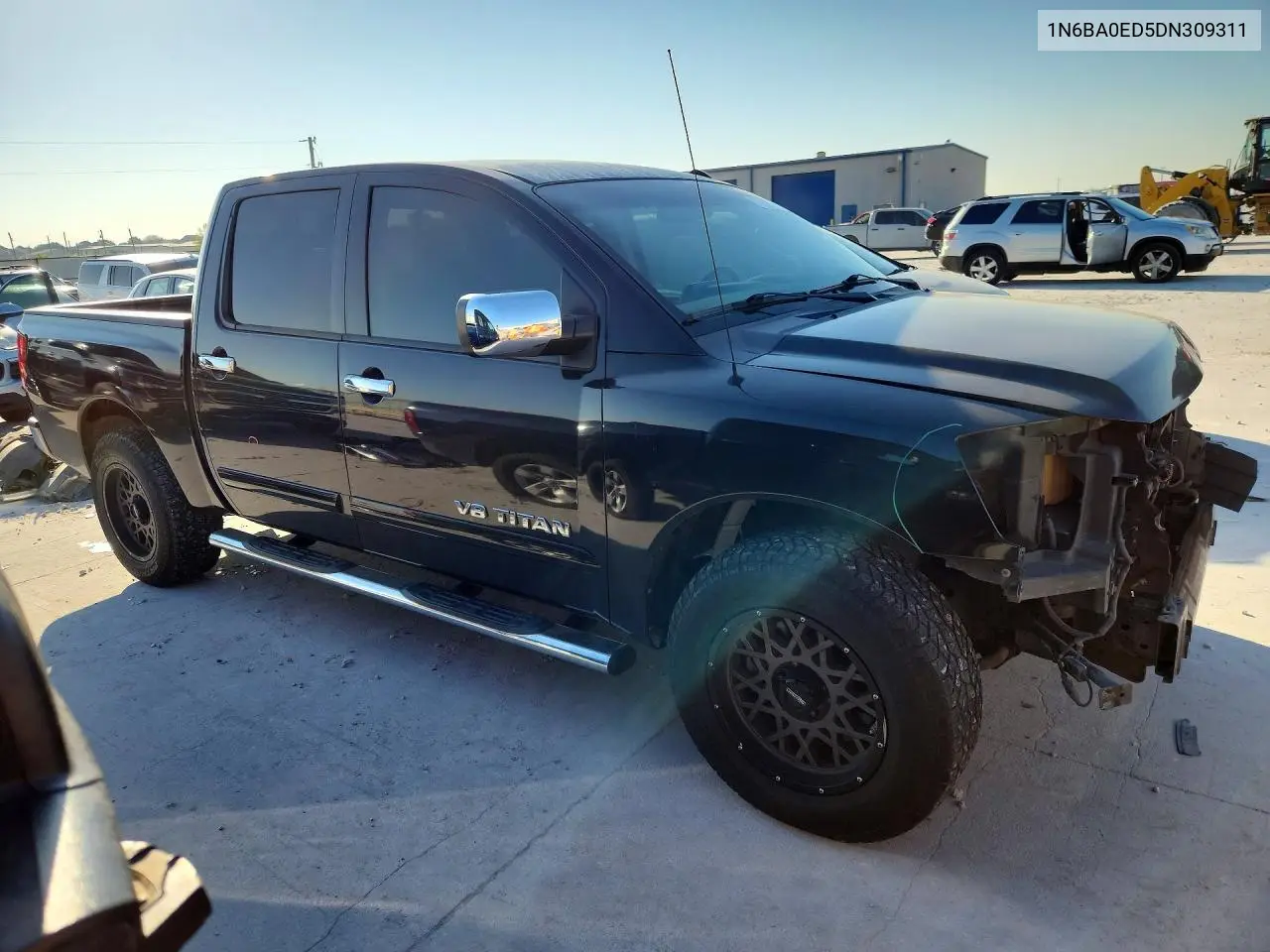 2013 NISSAN TITAN VIN 1N6BA0ED5DN309311 — фото 4