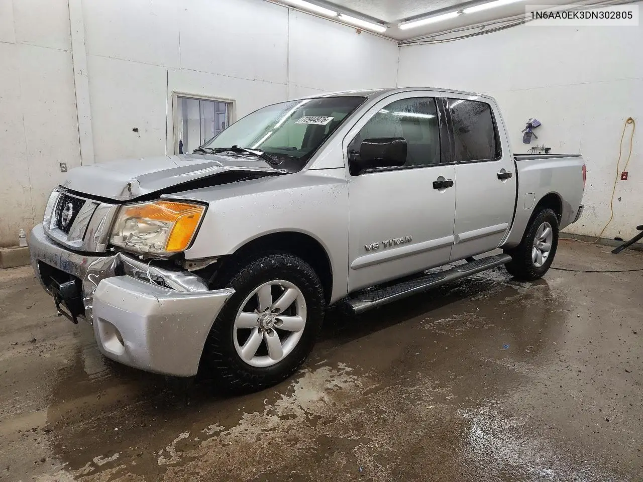NISSAN TITAN 2013, VIN 1N6AA0EK3DN302805