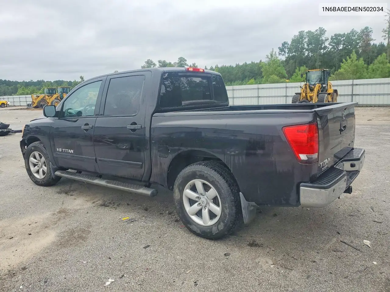2014 NISSAN TITAN VIN 1N6BA0ED4EN502034 — фото 2
