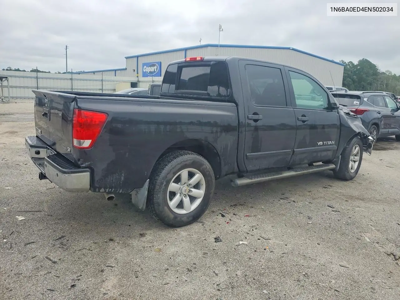 2014 NISSAN TITAN VIN 1N6BA0ED4EN502034 — фото 3