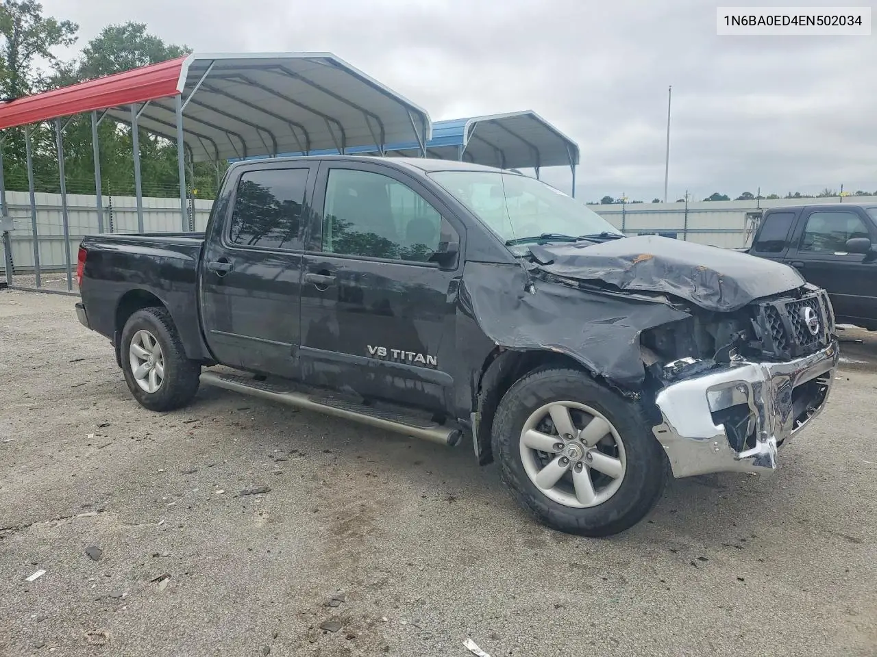 2014 NISSAN TITAN VIN 1N6BA0ED4EN502034 — фото 4