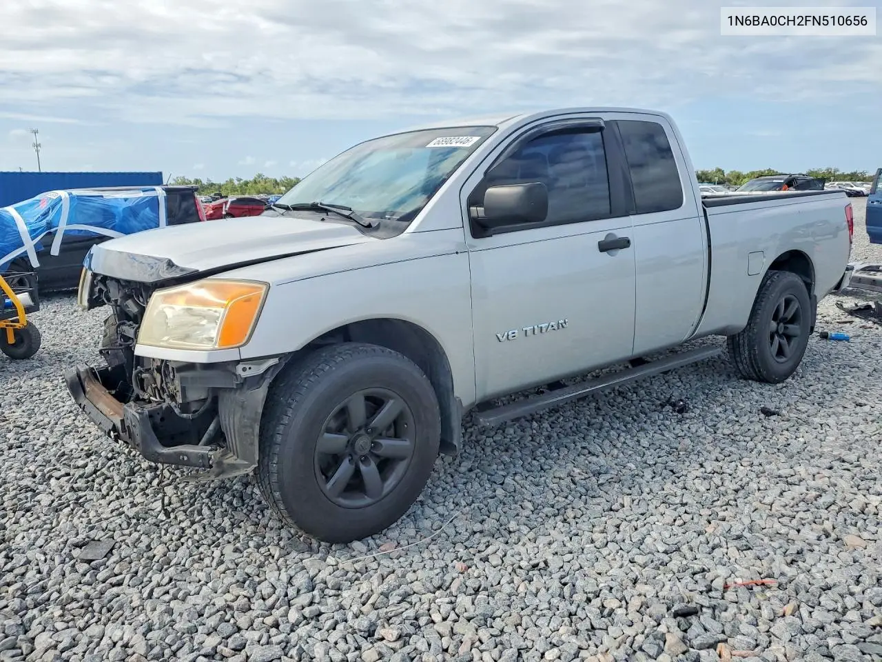 NISSAN TITAN 2015, VIN 1N6BA0CH2FN510656