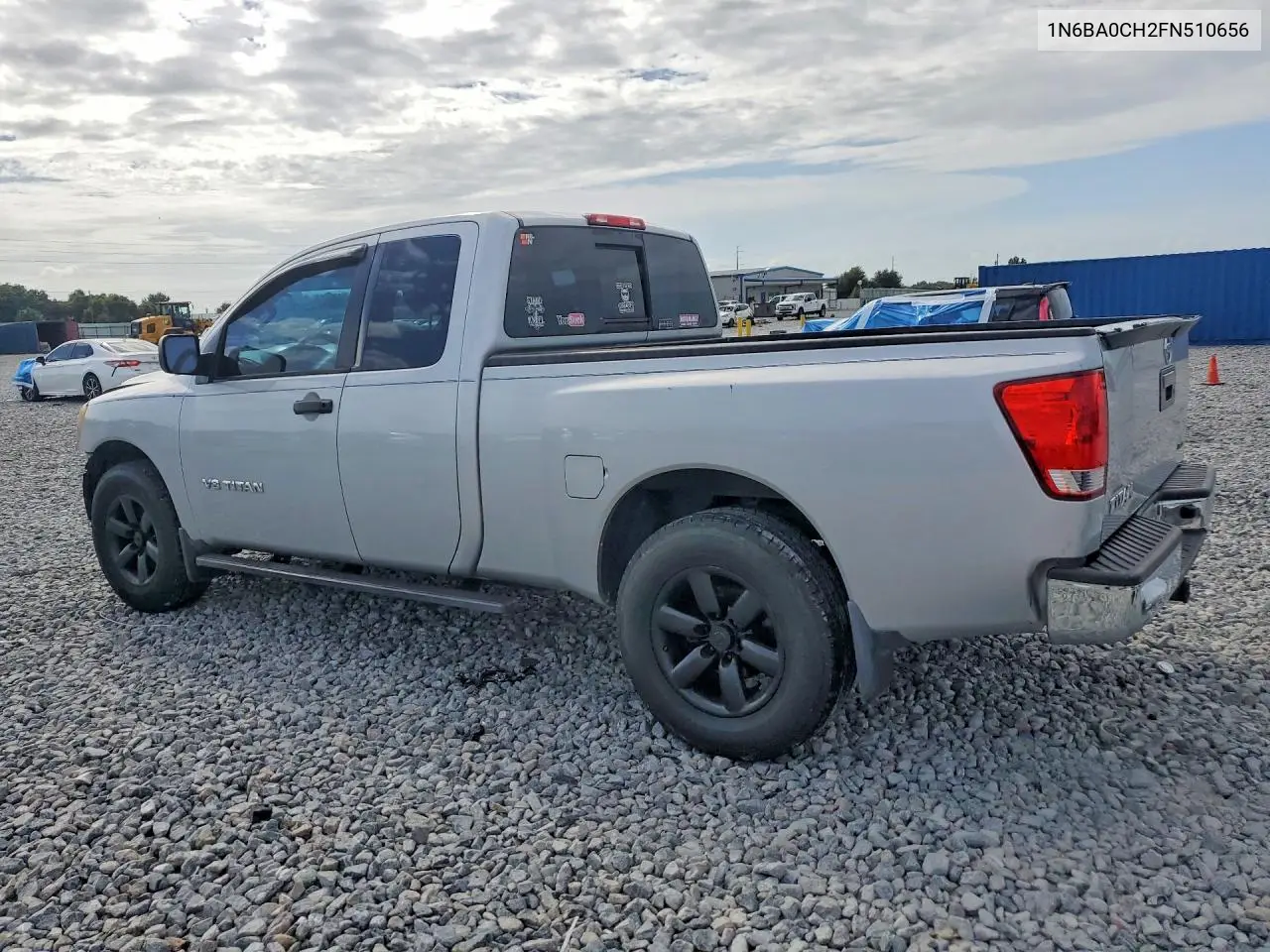 2015 NISSAN TITAN VIN 1N6BA0CH2FN510656 — фото 2