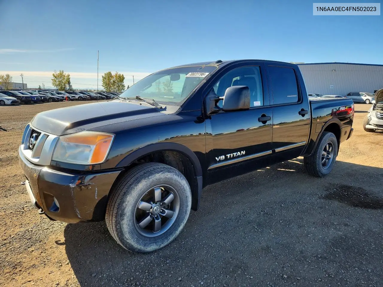 NISSAN TITAN 2015, VIN 1N6AA0EC4FN502023