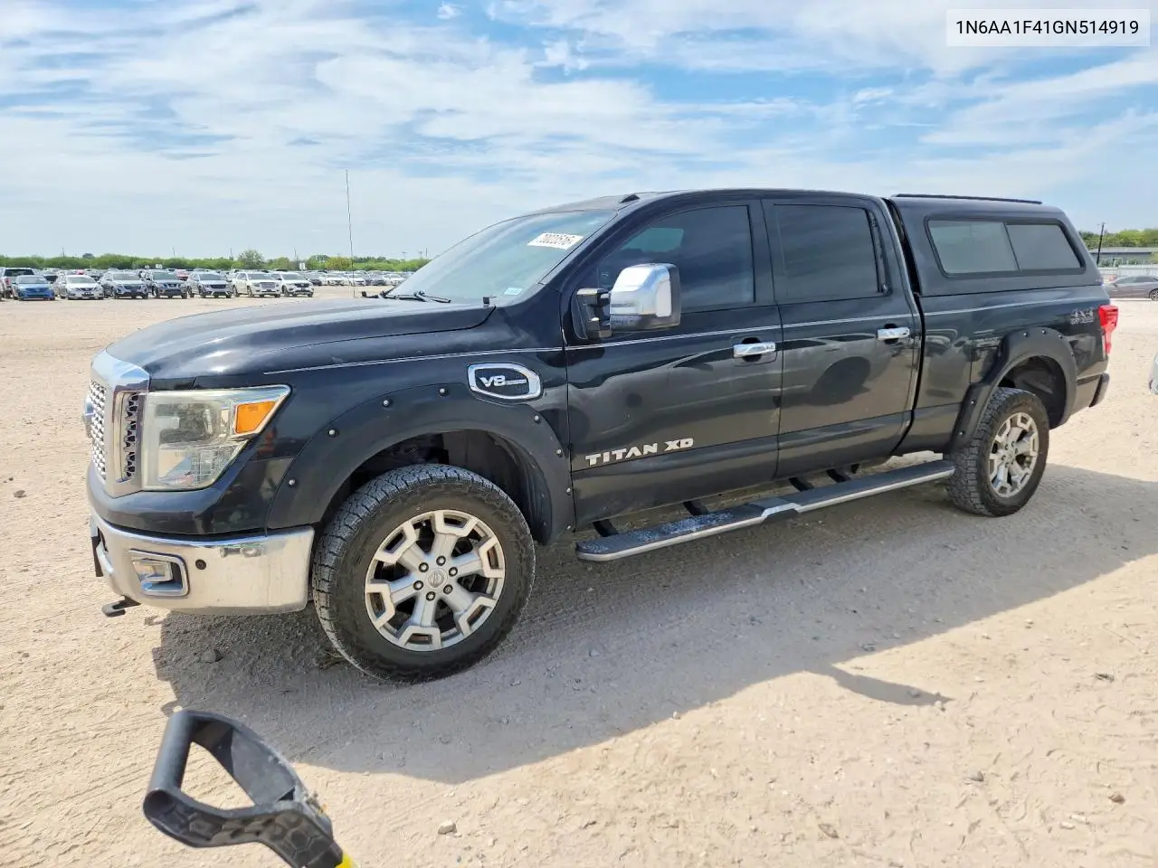 NISSAN TITAN 2016, VIN 1N6AA1F41GN514919