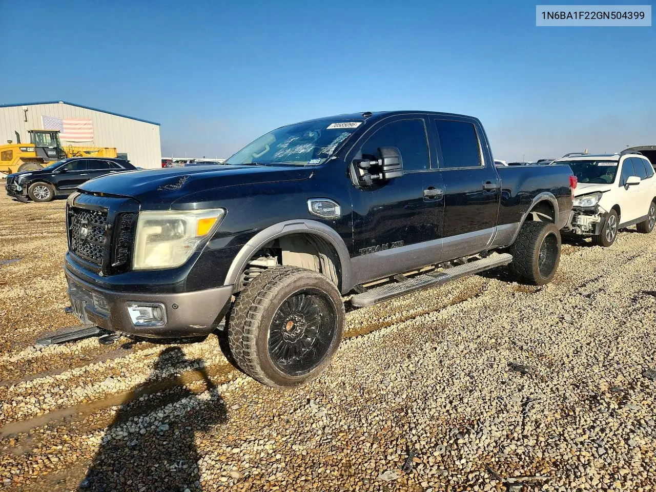 NISSAN TITAN 2016, VIN 1N6BA1F22GN504399