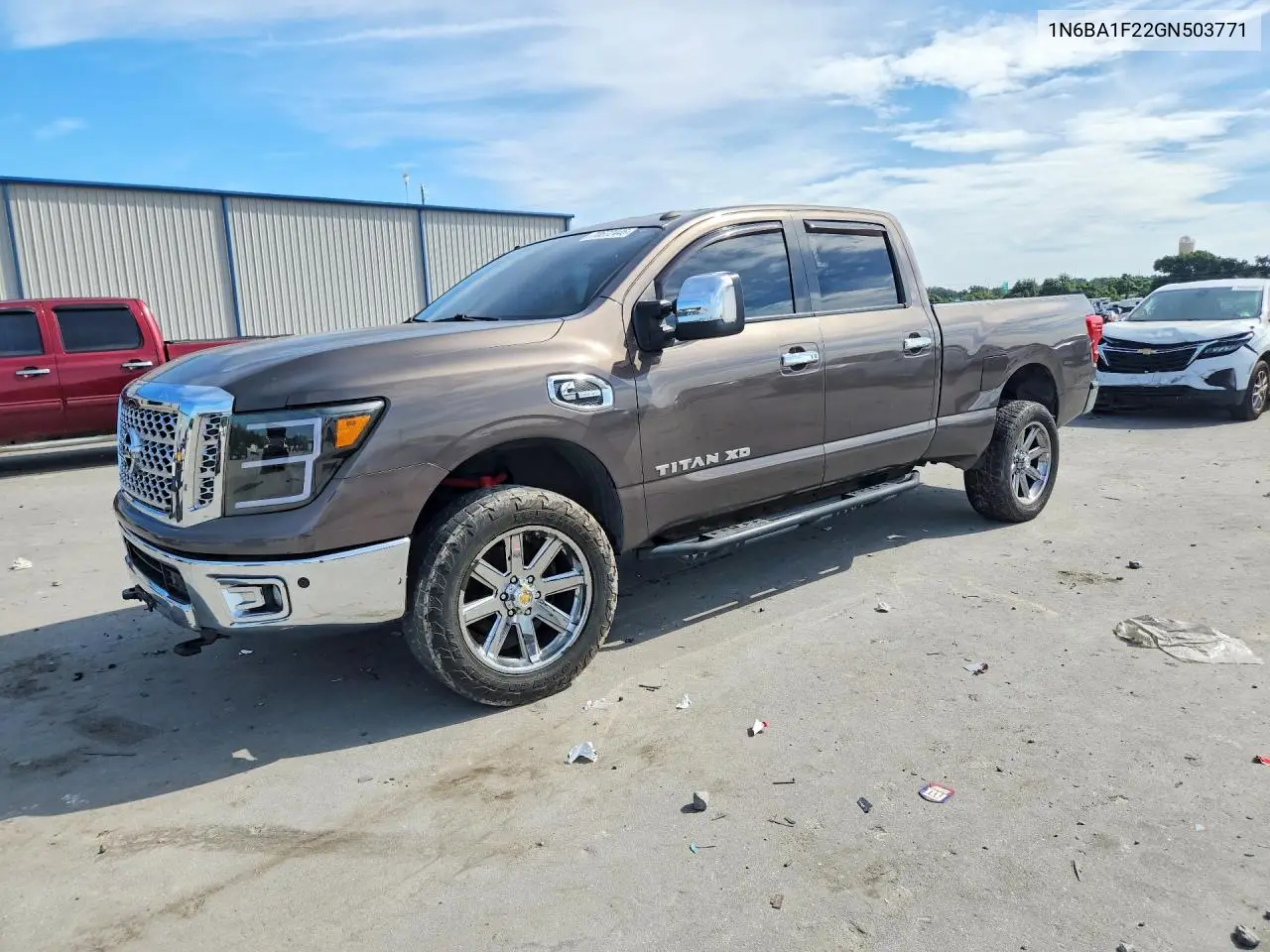 NISSAN TITAN 2016, VIN 1N6BA1F22GN503771