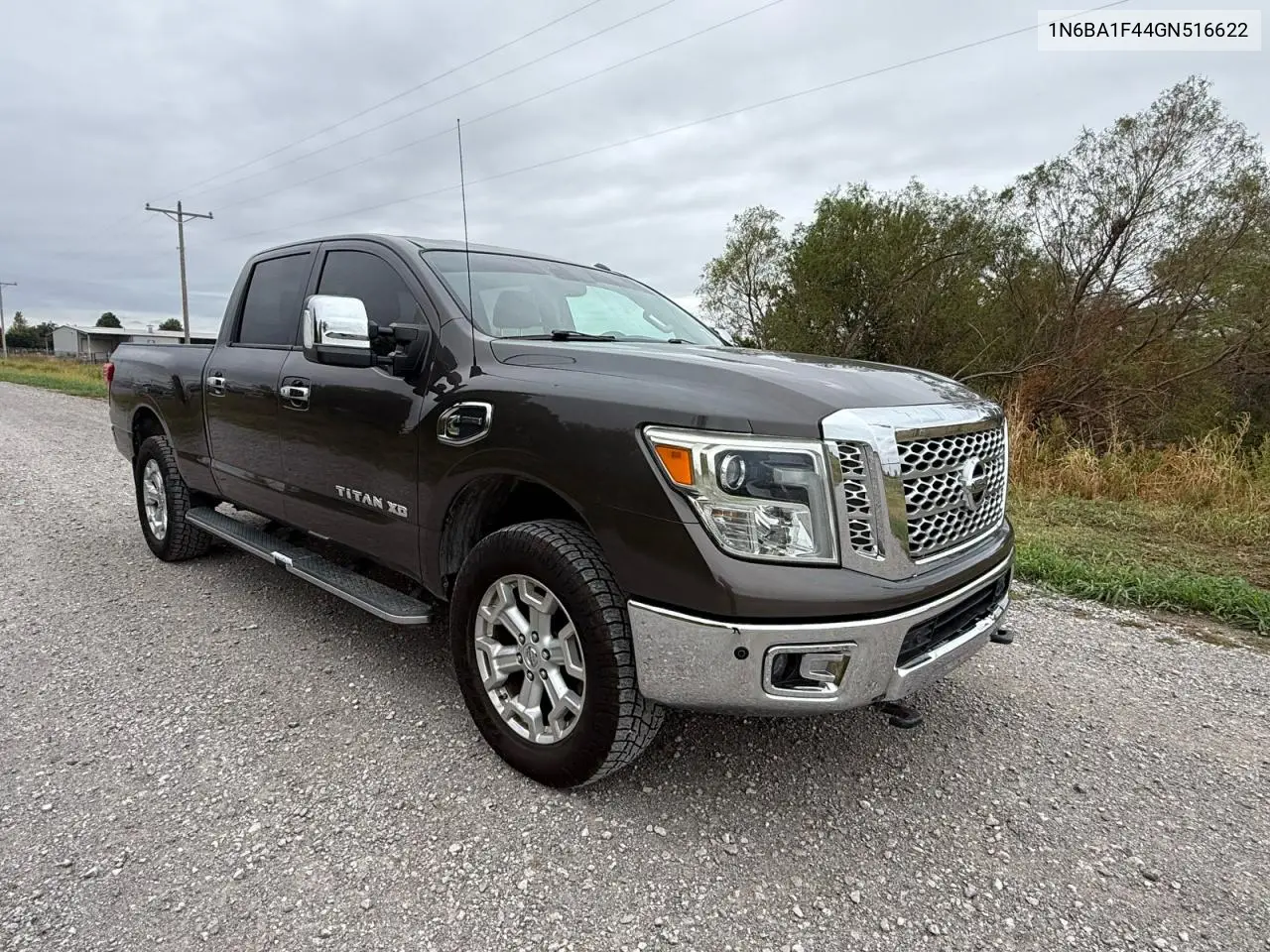 NISSAN TITAN 2016, VIN 1N6BA1F44GN516622