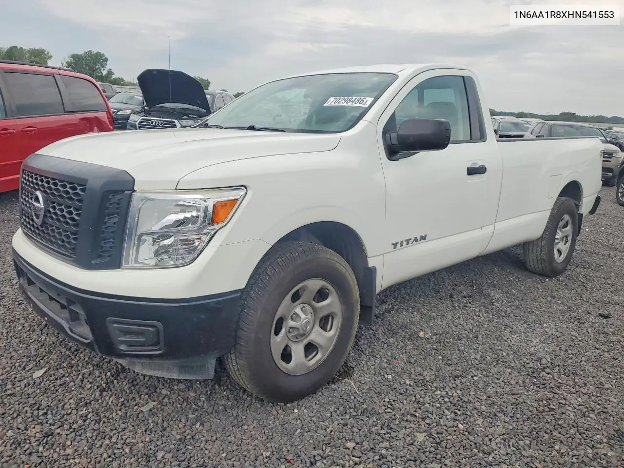NISSAN TITAN 2017, VIN 1N6AA1R8XHN541553